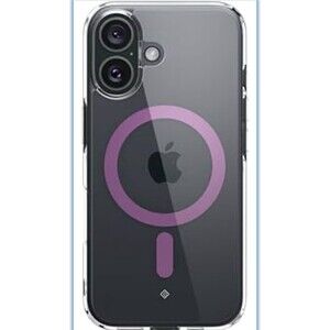 Caseology iPhone 16 Case 6.1" Capella Mag (MagSafe) Clear Purple